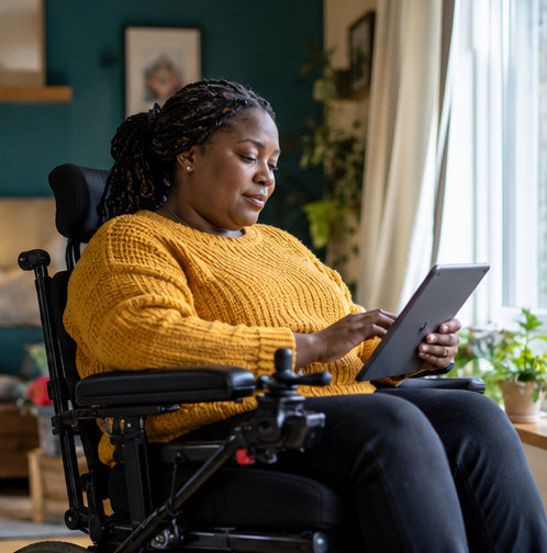 Supported living — illustrative scene